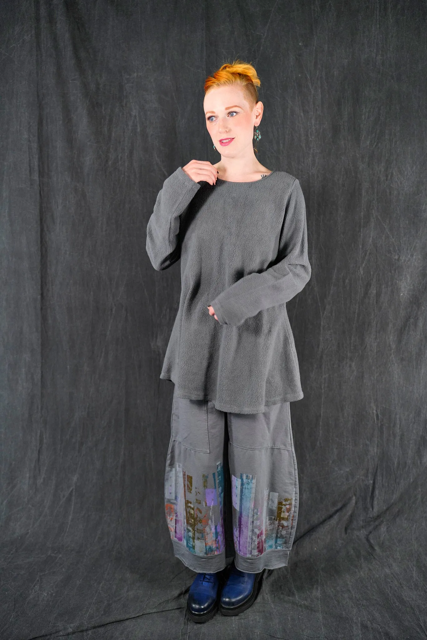 1190S Sherpa Organic Pullover Rock-U