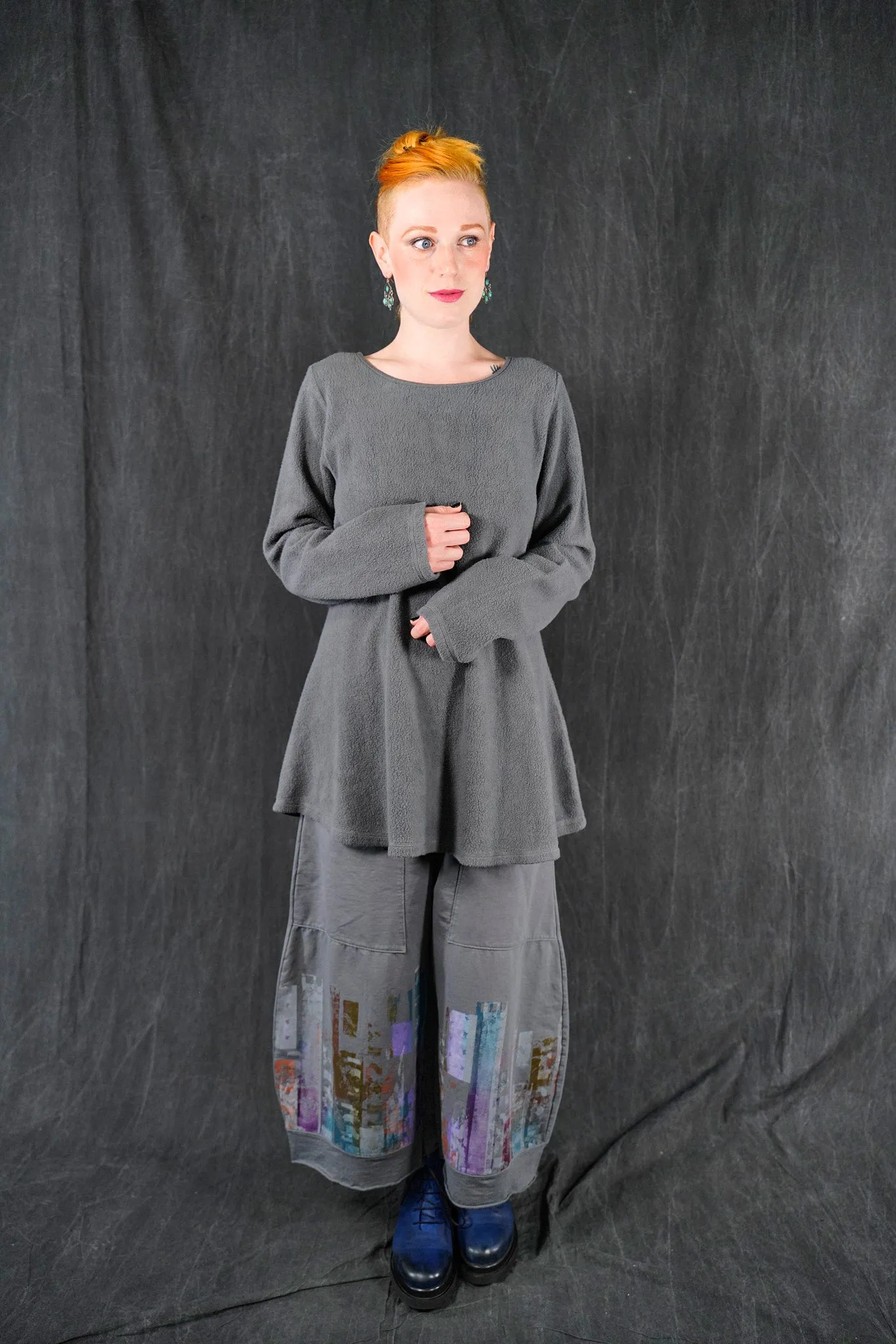 1190S Sherpa Organic Pullover Rock-U