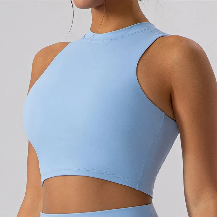 1/2-Piece Yoga Set for Women – Gym Suit with Mini Shorts and Sports Bra, Tracksuit, Running, and Workout Outfit