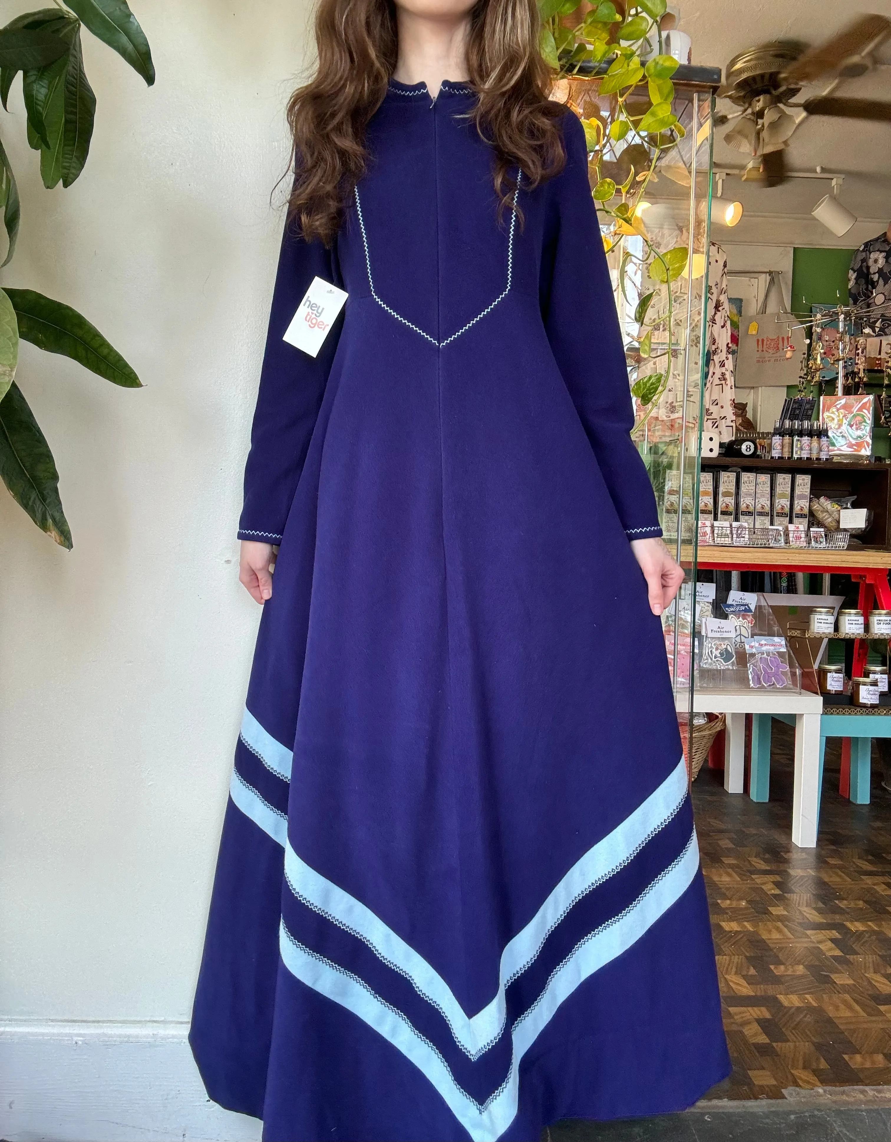 70s Jolie Two fleece robe/house dress