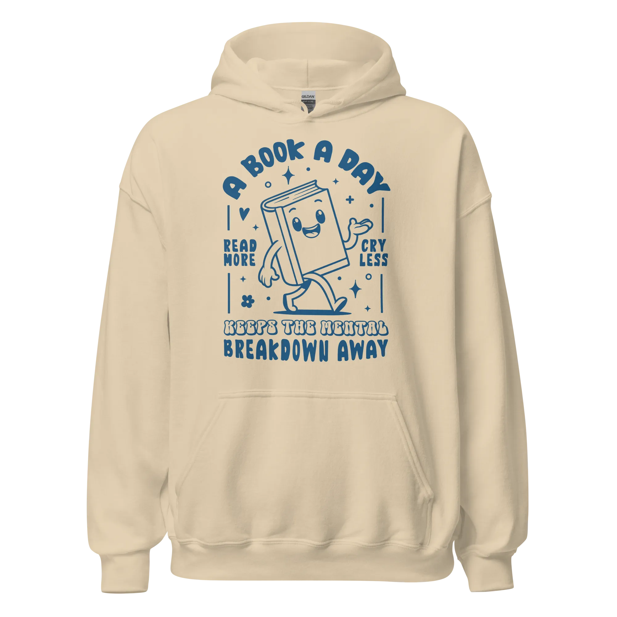 A Book a Day Mental Breakdown Away Hoodie