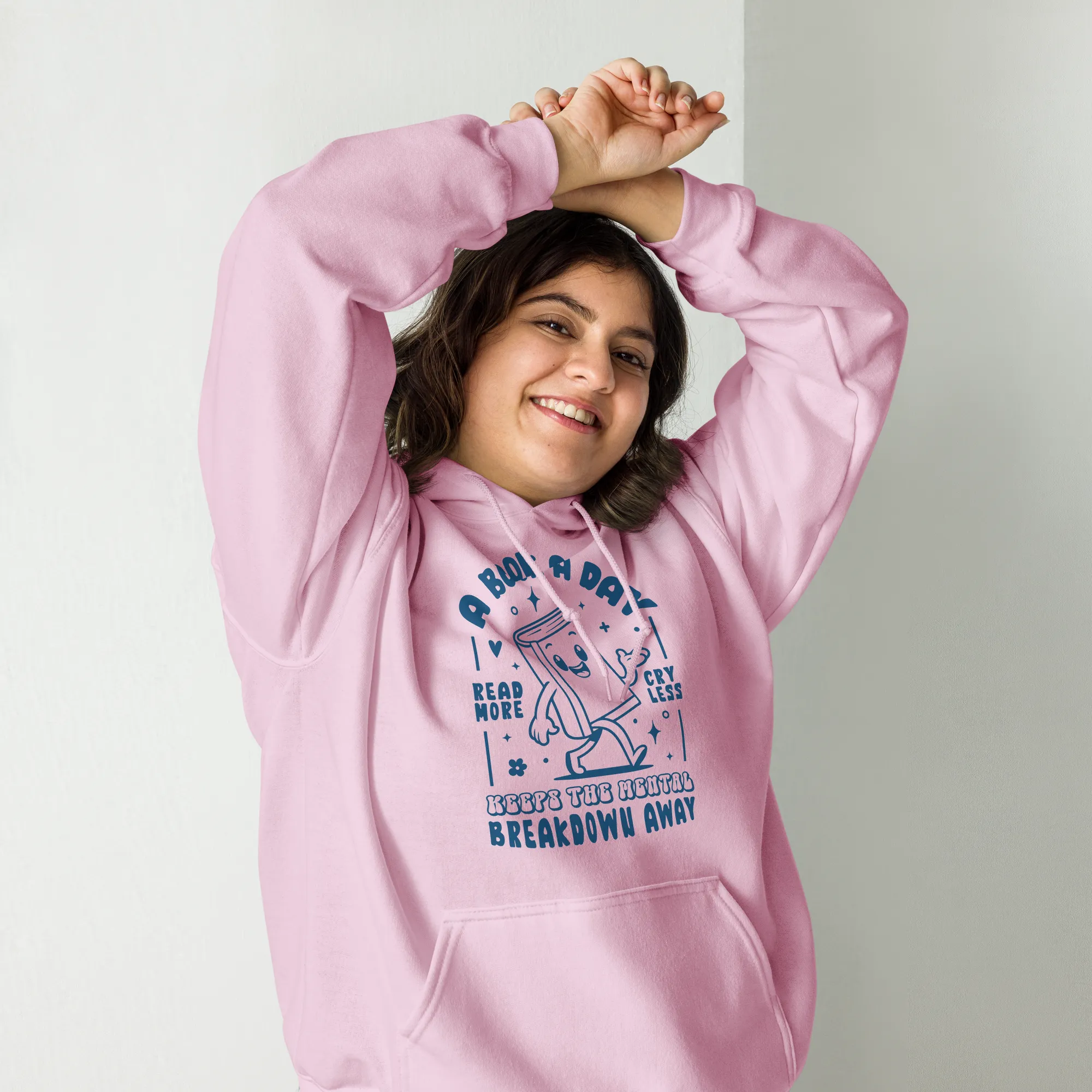 A Book a Day Mental Breakdown Away Hoodie