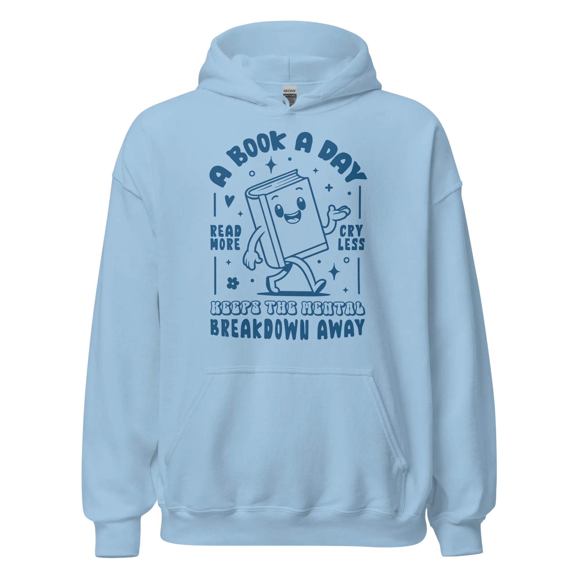 A Book a Day Mental Breakdown Away Hoodie