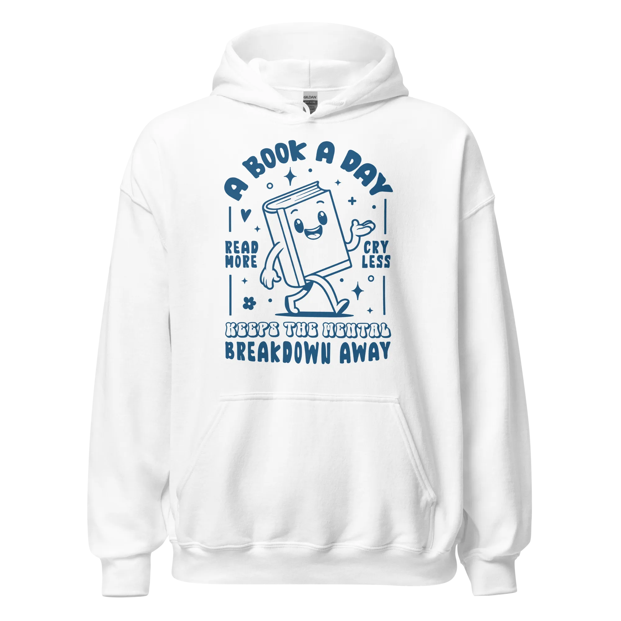 A Book a Day Mental Breakdown Away Hoodie