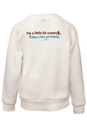 A Little Bit Country Kids' Classic Crew Pullover