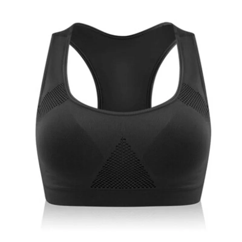 Absorb Sweat Top Athletic Running Sports Bra , Gym Fitness Women Seamless Vest Tanks M L XL