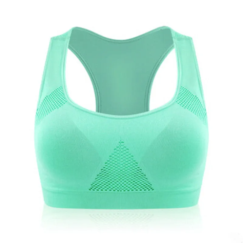 Absorb Sweat Top Athletic Running Sports Bra , Gym Fitness Women Seamless Vest Tanks M L XL