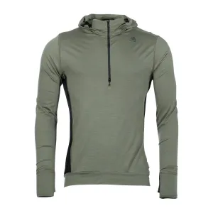 Aclima Hoodie LightWool ranger green jet black