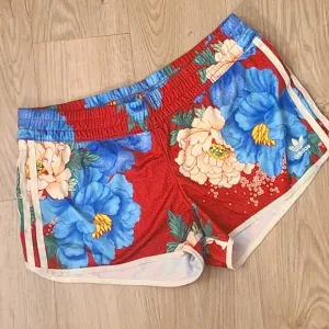 Adidas Athletic   Farm Rio Floral Shorts