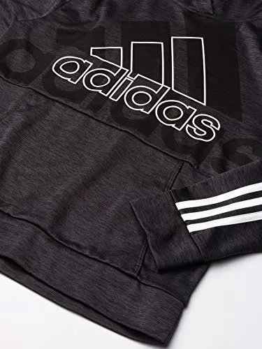 adidas Sport Hooded Sweatshirt, Medium