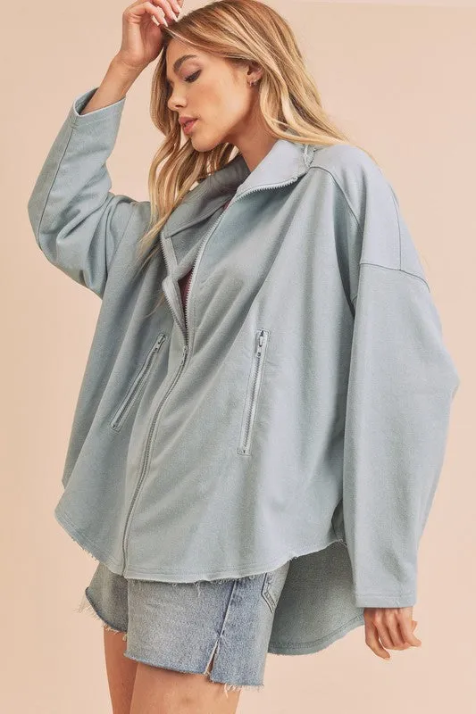 Aemi   Co Tina Oversized Dolman Sleeve Jacket