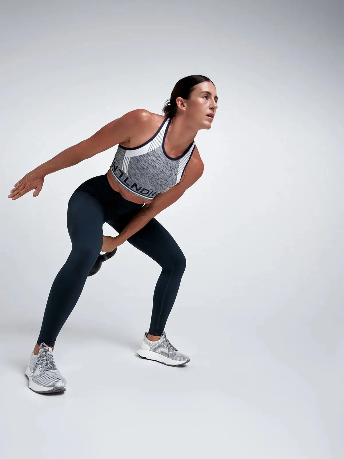 AERO DYNAMIC Sports Bra Grey Marl