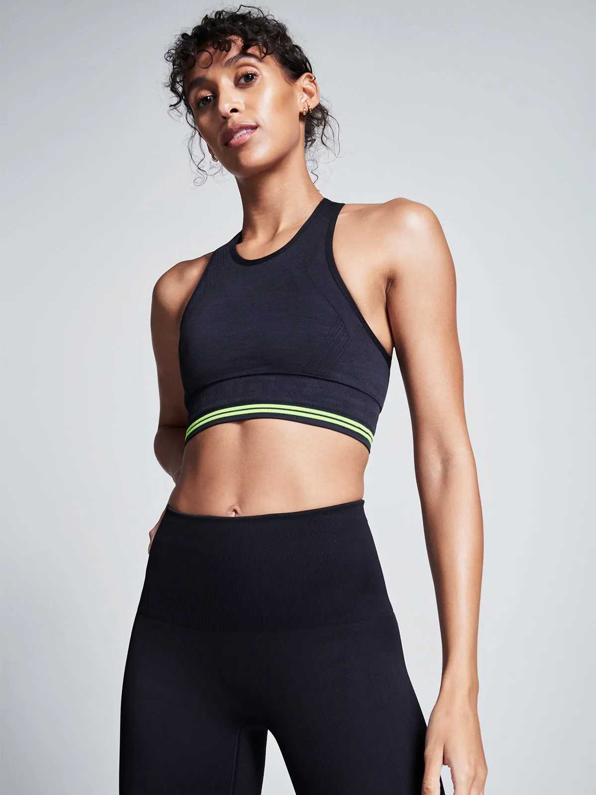 AERO DYNAMIC Sports Bra Navy Marl