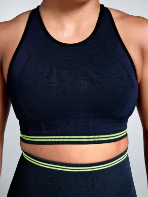 AERO DYNAMIC Sports Bra Navy Marl