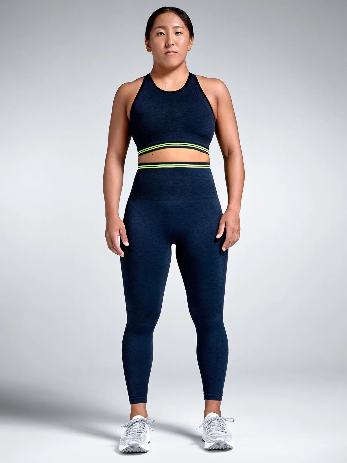 AERO DYNAMIC Sports Bra Navy Marl