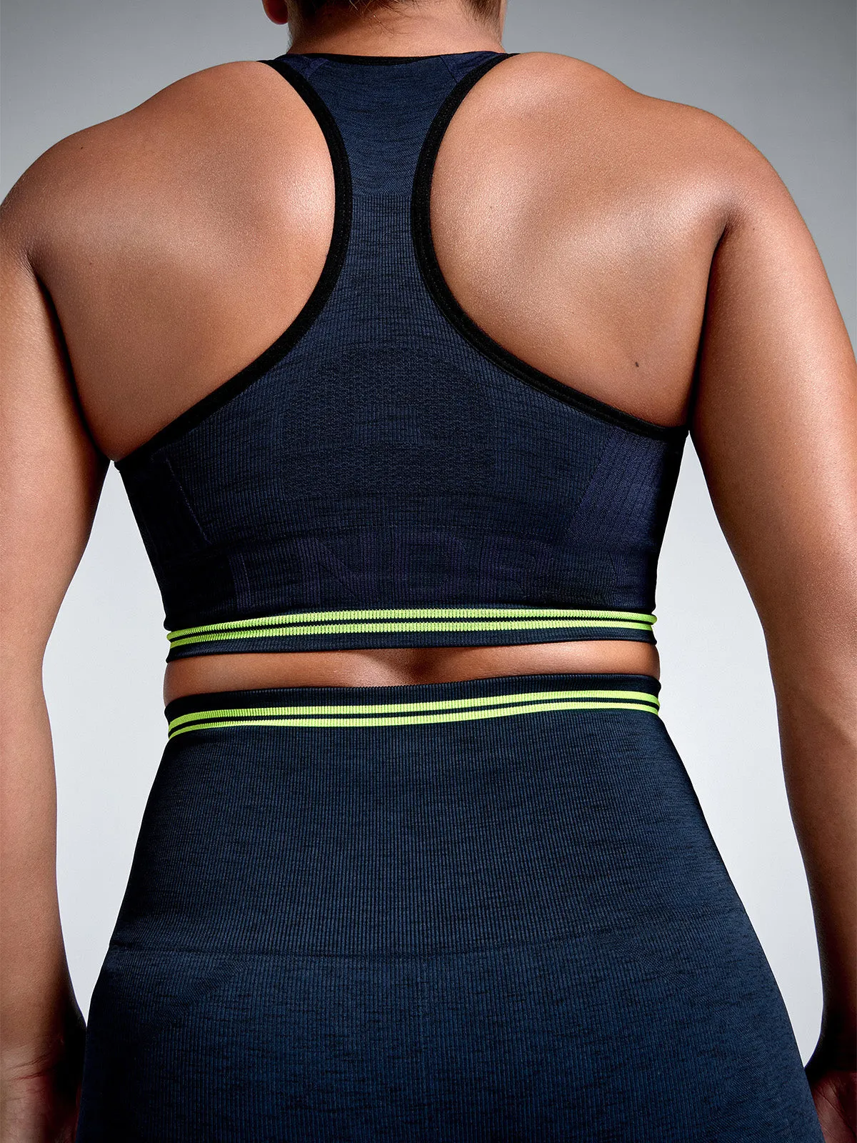 AERO DYNAMIC Sports Bra Navy Marl