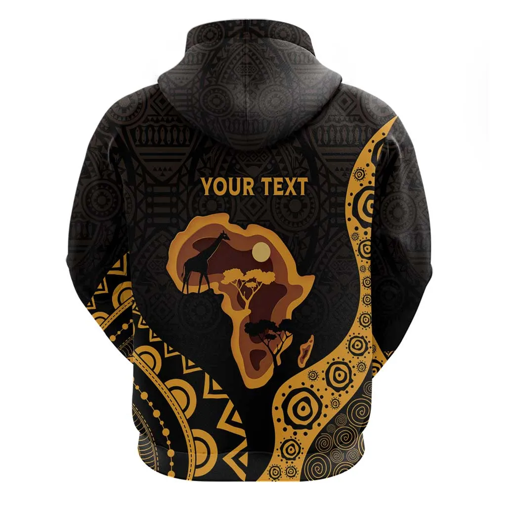 Africa Day Personalized Hoodie Ethnic Retro Style LT7