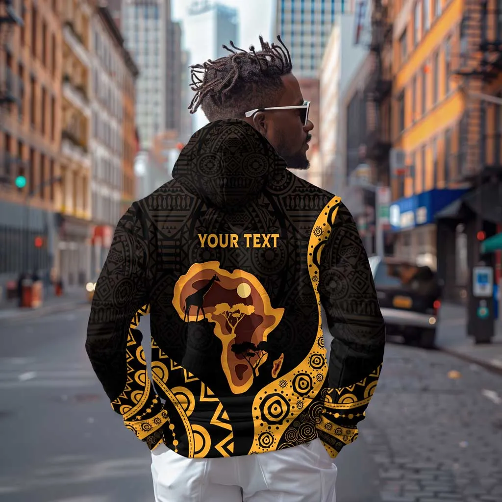 Africa Day Personalized Hoodie Ethnic Retro Style LT7