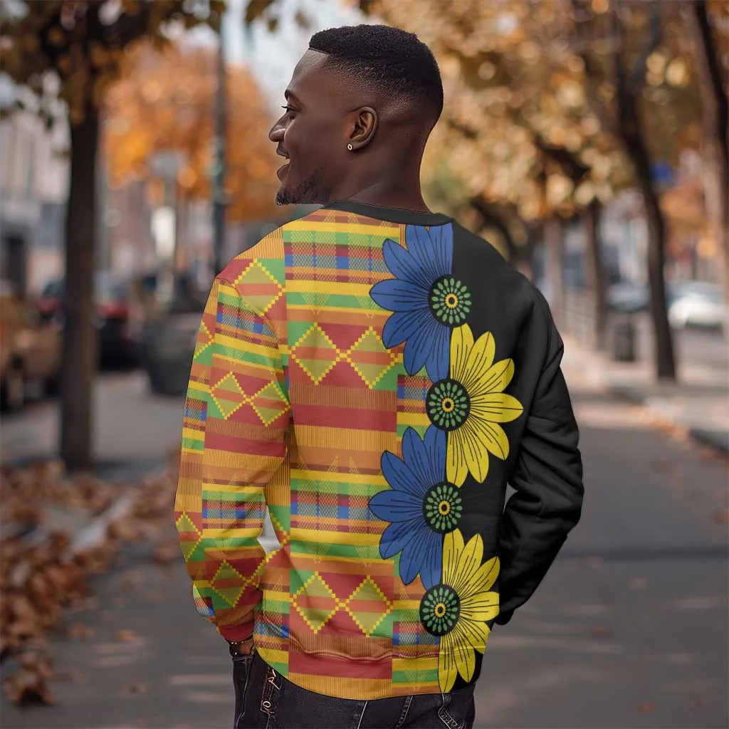 African Ethnic Kitenge Ankara Style Sweatshirt LT9