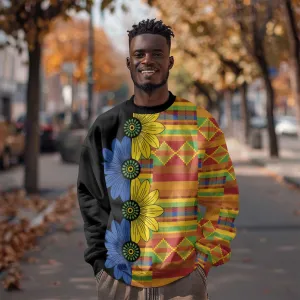 African Ethnic Kitenge Ankara Style Sweatshirt LT9