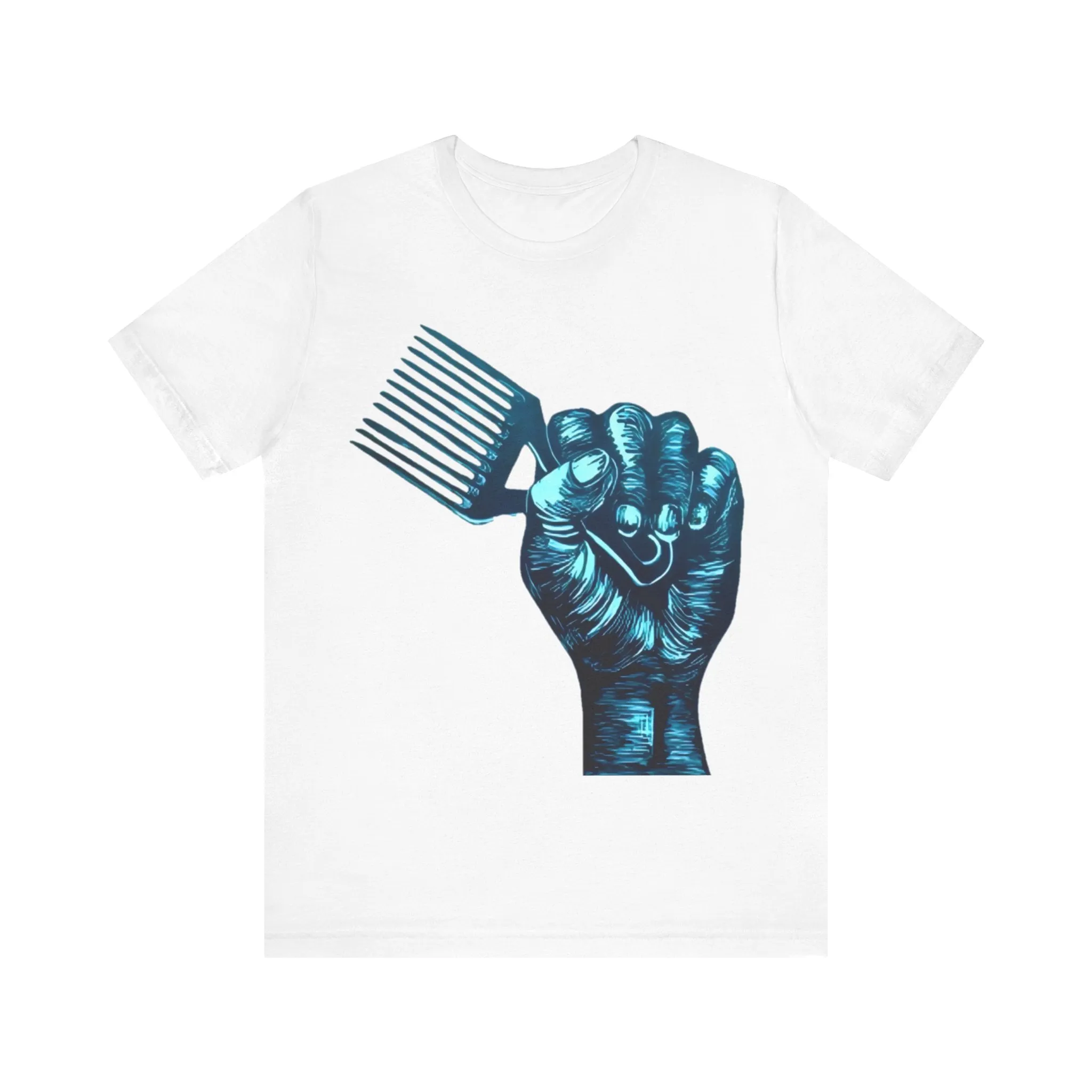 Afro Pick Power: Unisex Tee