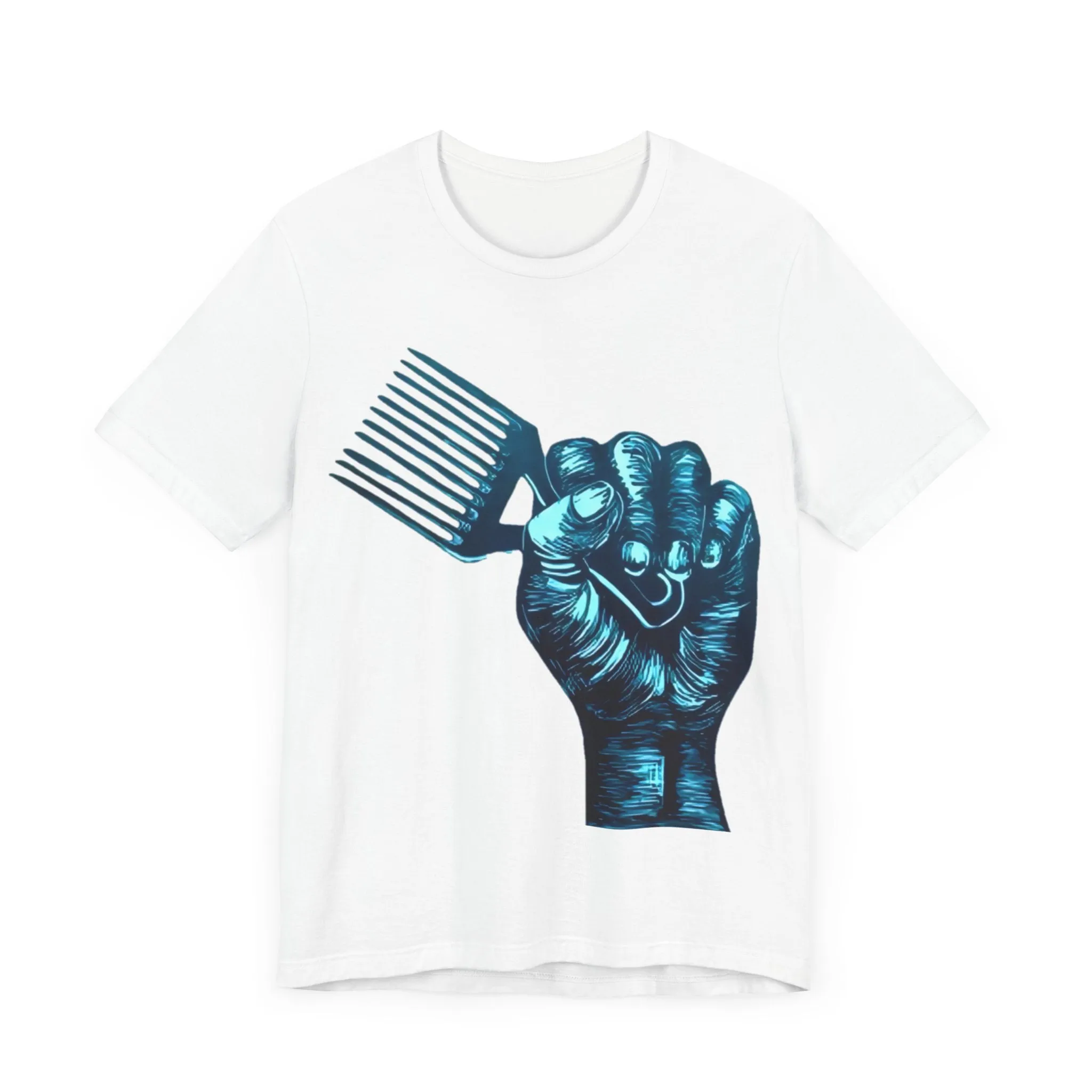 Afro Pick Power: Unisex Tee
