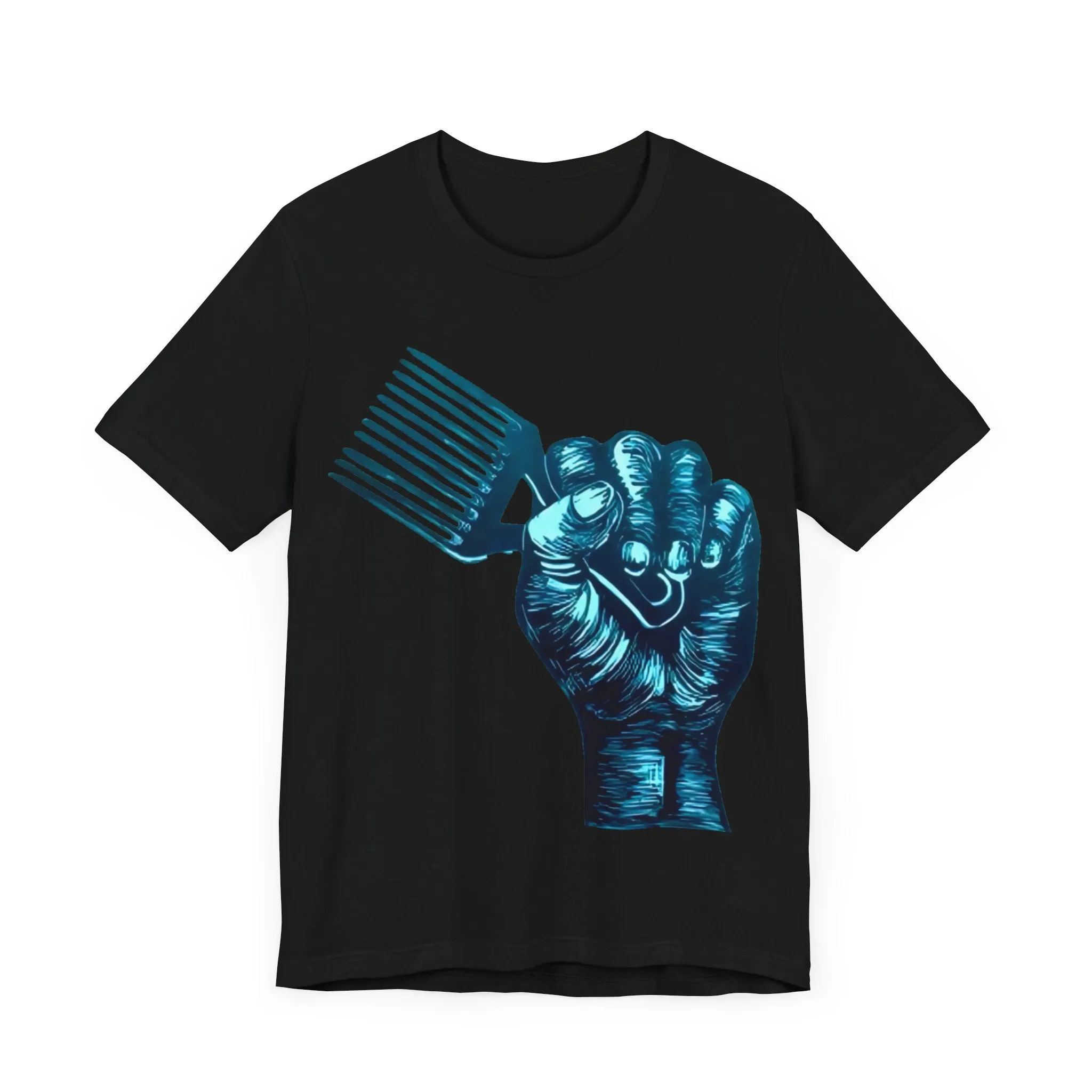 Afro Pick Power: Unisex Tee