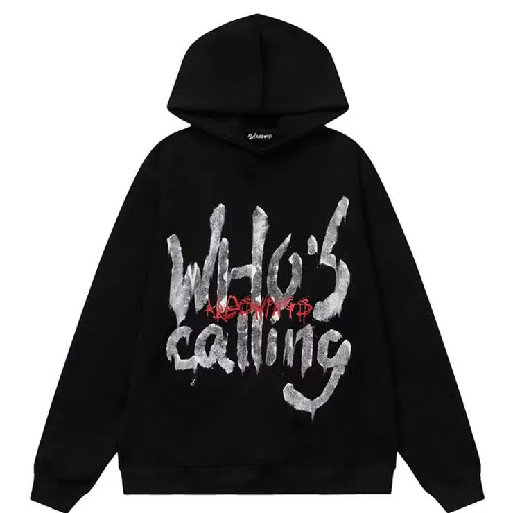 AG American Retro Letters "WHO’S Calling" Hoodie