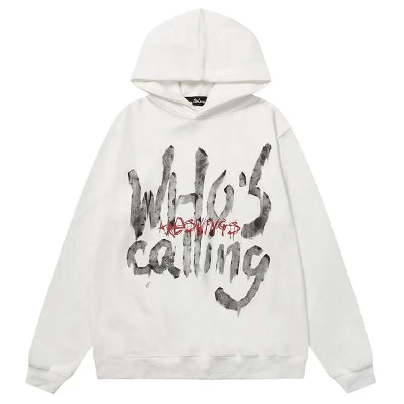 AG American Retro Letters "WHO’S Calling" Hoodie