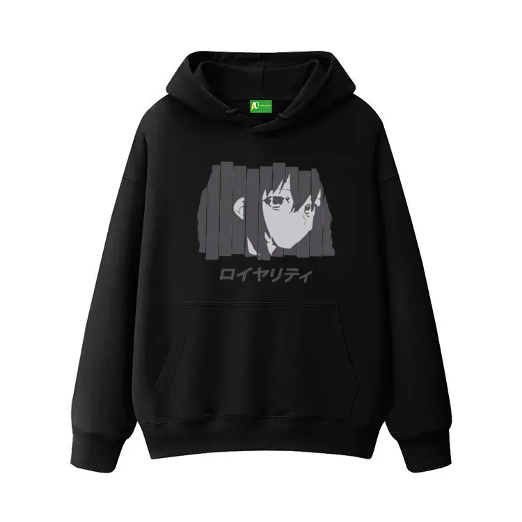 AG Japanese Fragment Retro Girl Hoodie
