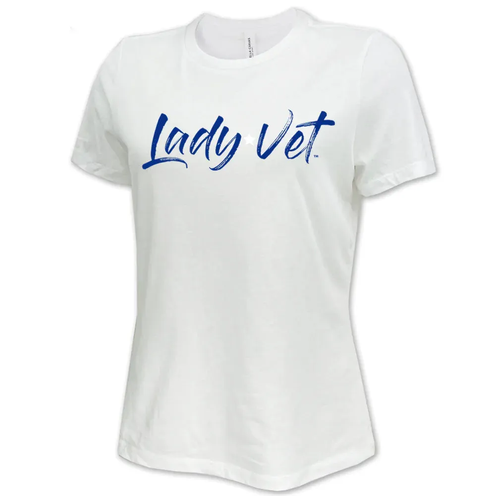 Air Force Lady Vet Full Chest Logo Ladies T-Shirt