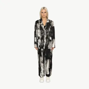 Alden Jacket | Black   White Print | Bone & Arrow