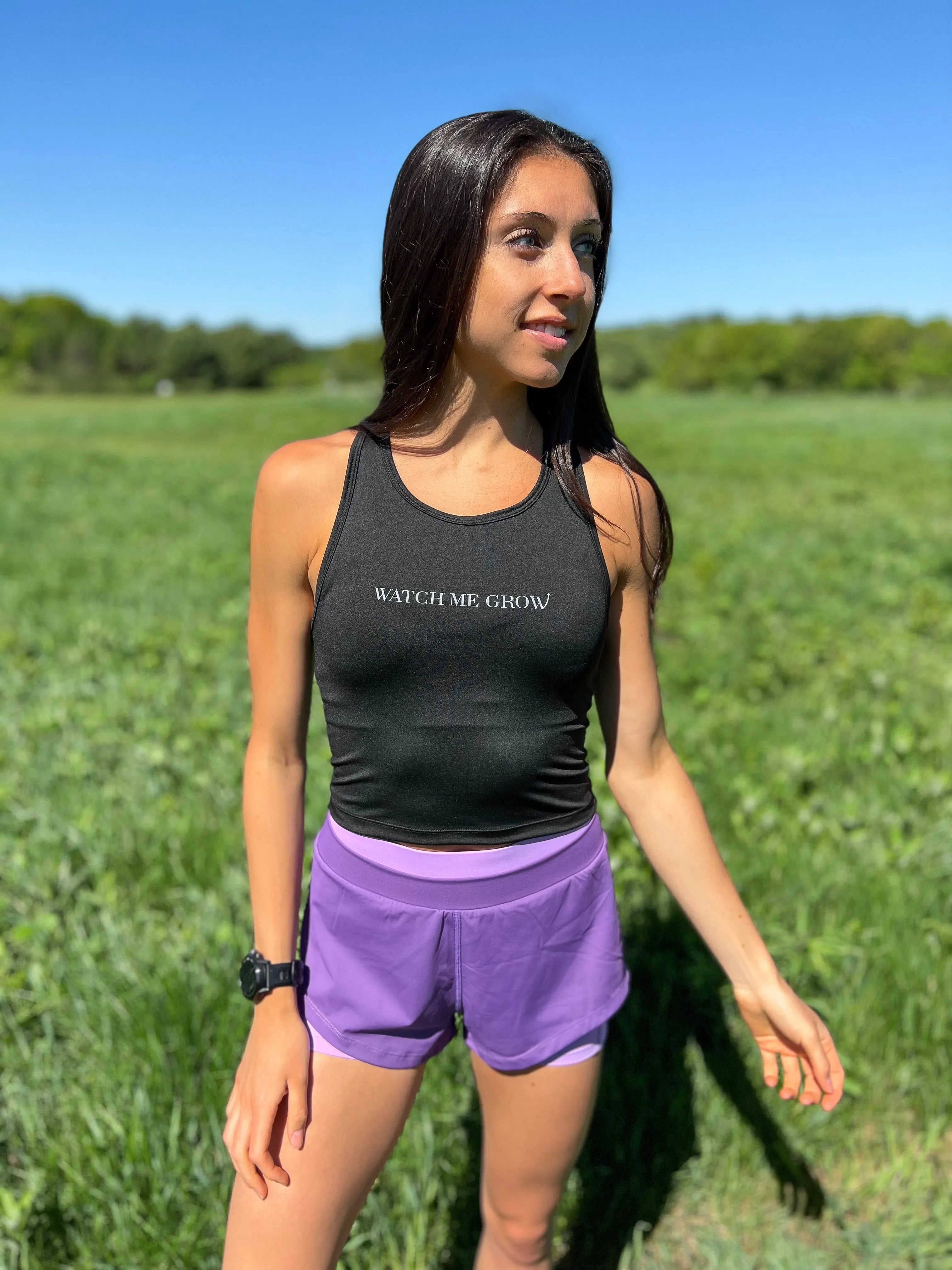 All Day Tank- Midnight Black