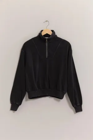 All I Want Half-Zip Pullover Sweatshirt