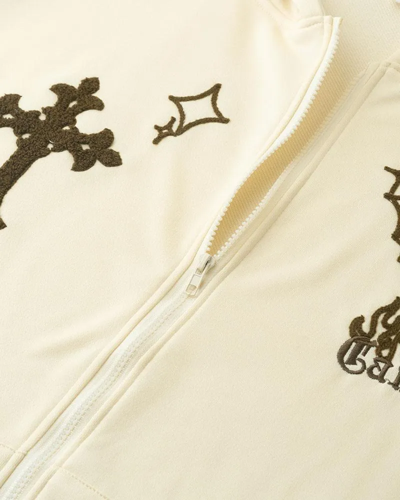 American Trendy Cross Hoodie