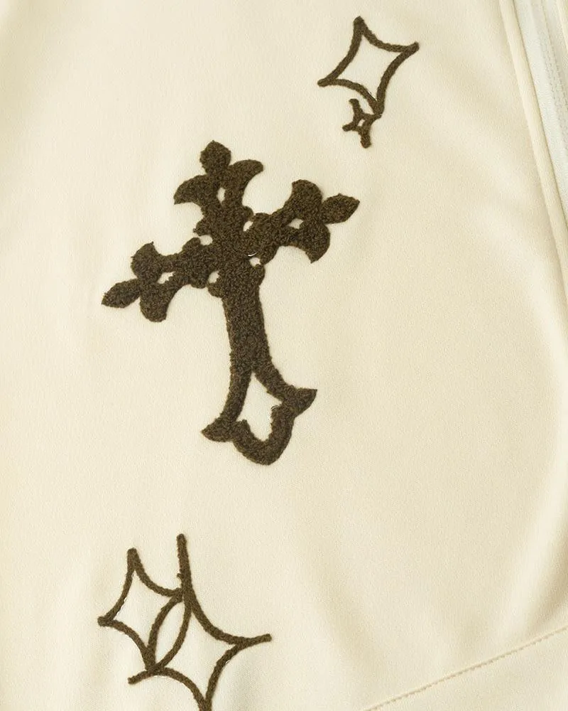 American Trendy Cross Hoodie