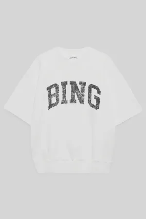 Anine Bing Jay Sweatshirt Bing in Off White