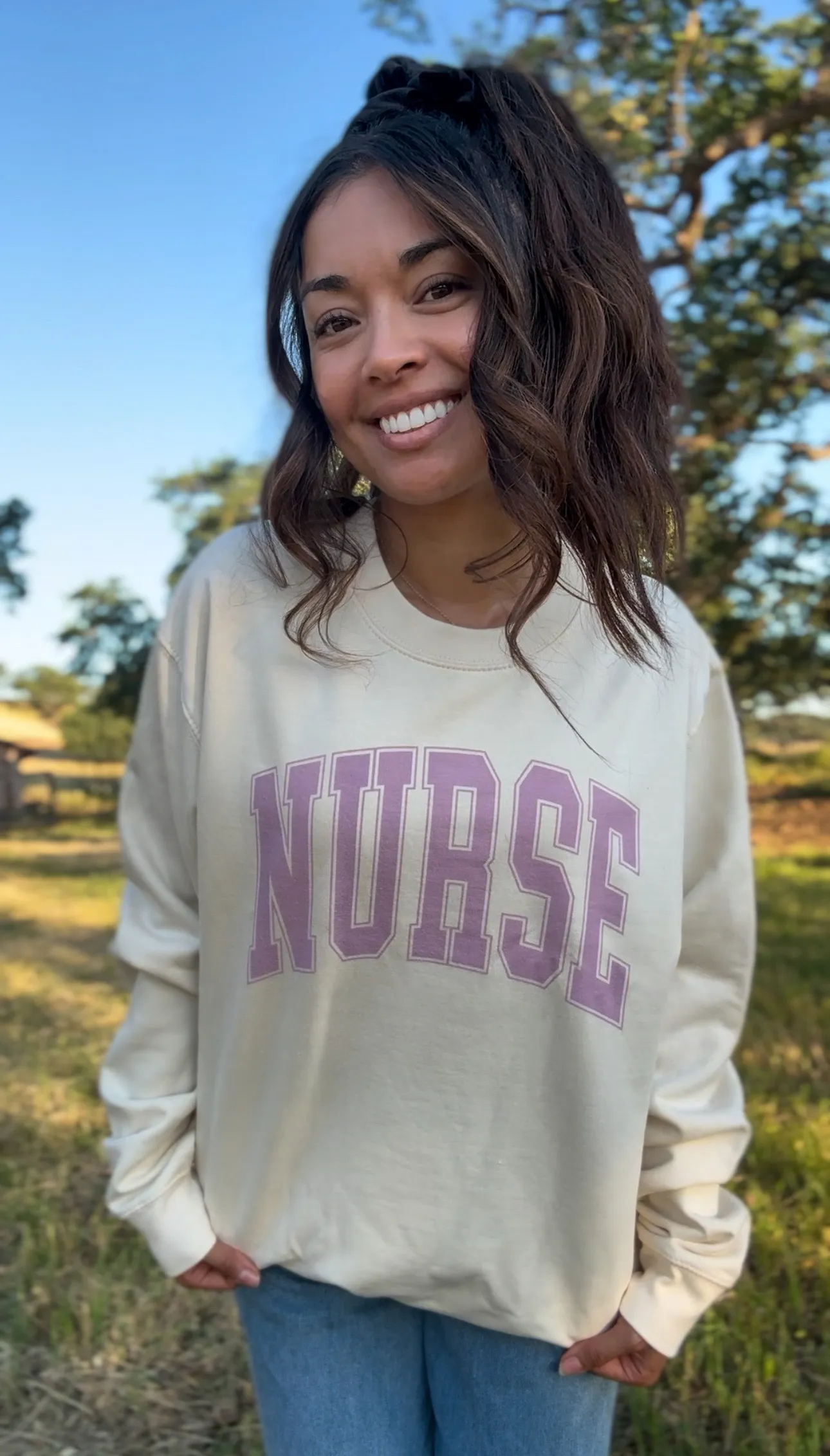 Anna the Nurse: Nurse Block Sweatshirt