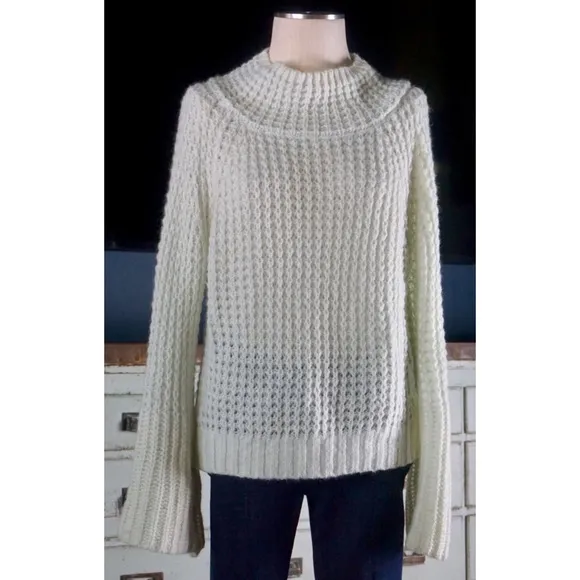 Anthropologie Dionne Bell Sleeved Sweater Pullover S