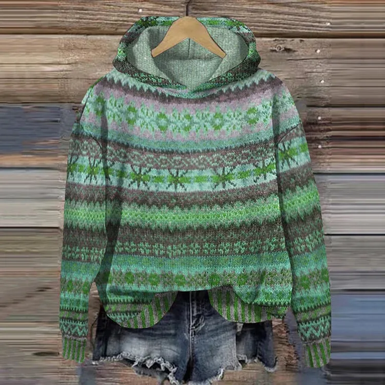Aria | Retro warm hoodie