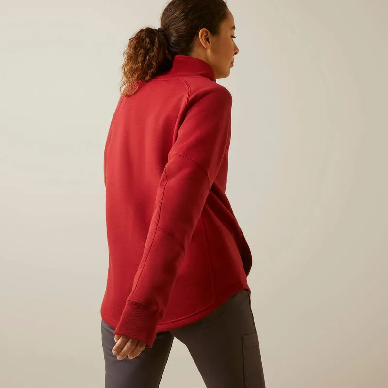 Ariat Women’s Rebar Workman Oversized Funnel Sweatshirt