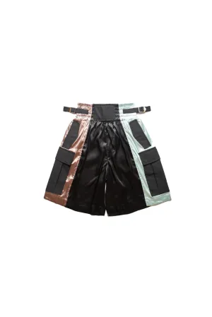 Aris Tatalovich Boxing Cargo Shorts Black