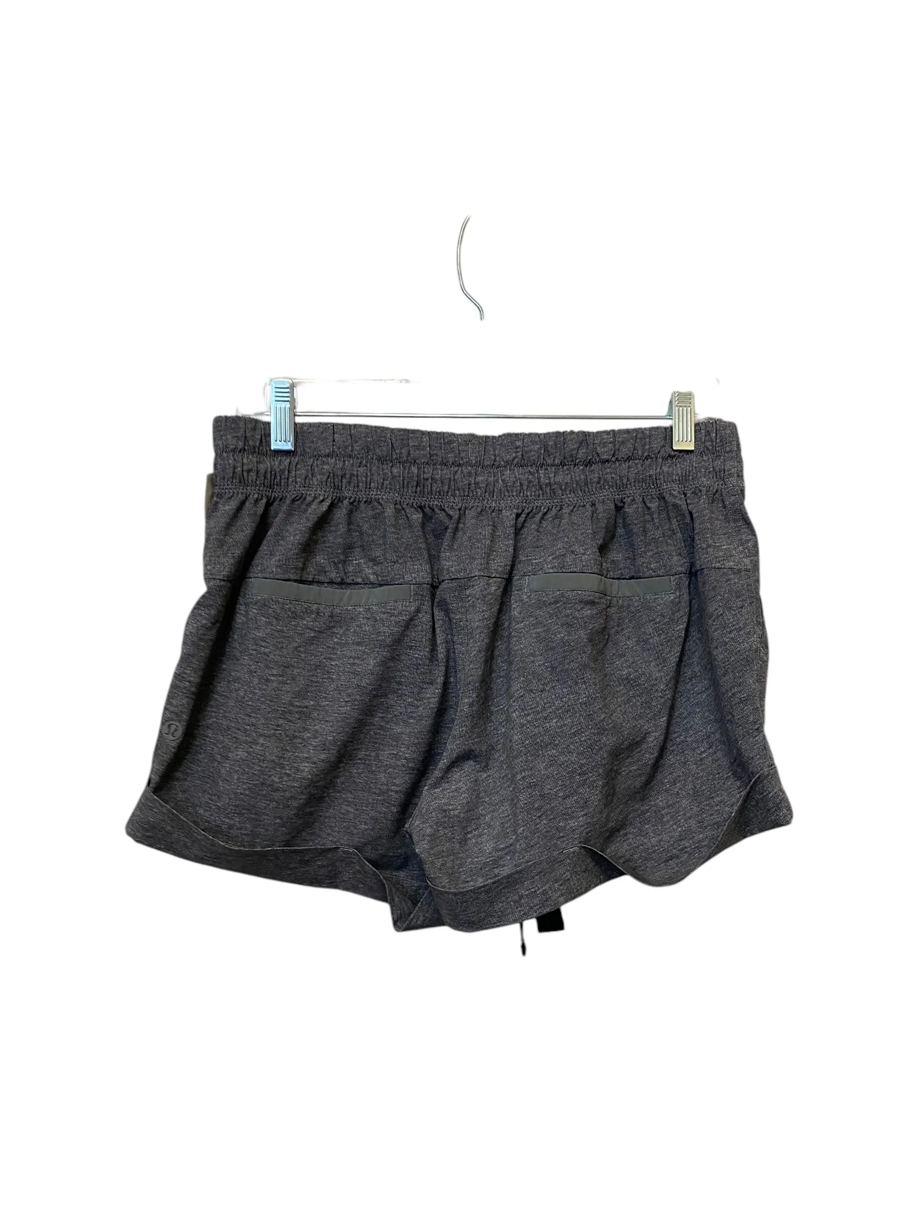 Athletic Shorts By Lululemon In Grey, Size: 8