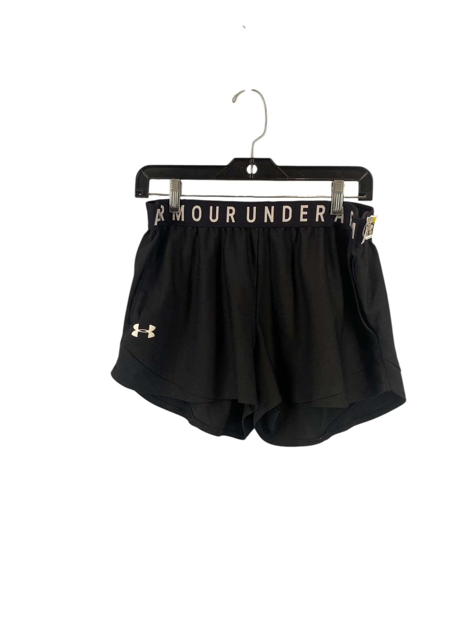 Athletic Shorts By Under Armour In Black, Size: L