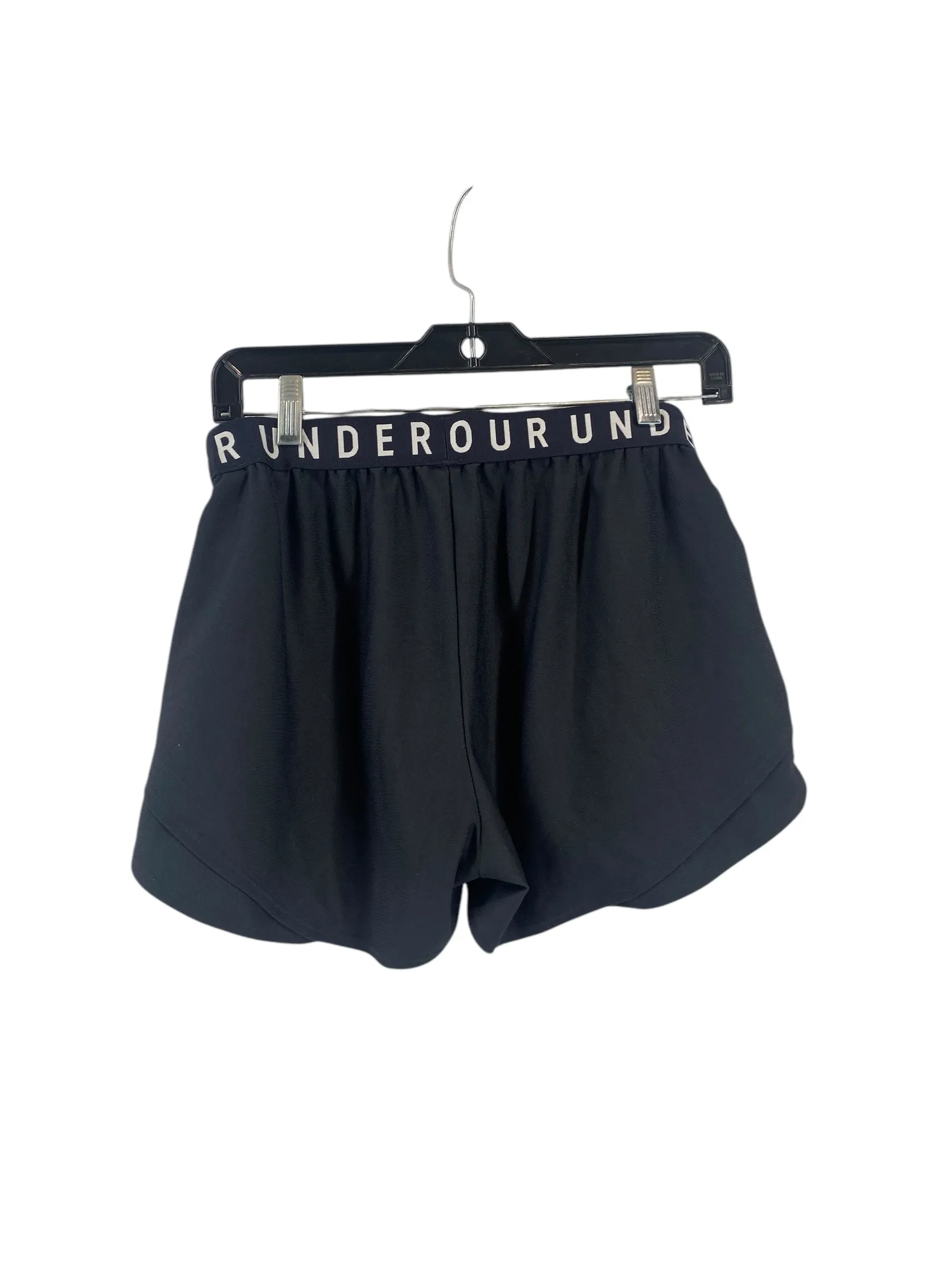 Athletic Shorts By Under Armour In Black, Size: L