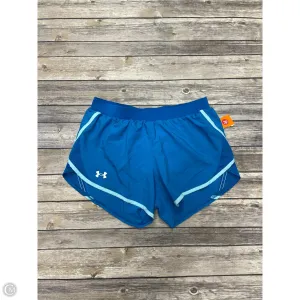 Athletic Shorts By Under Armour In Blue, Size: S