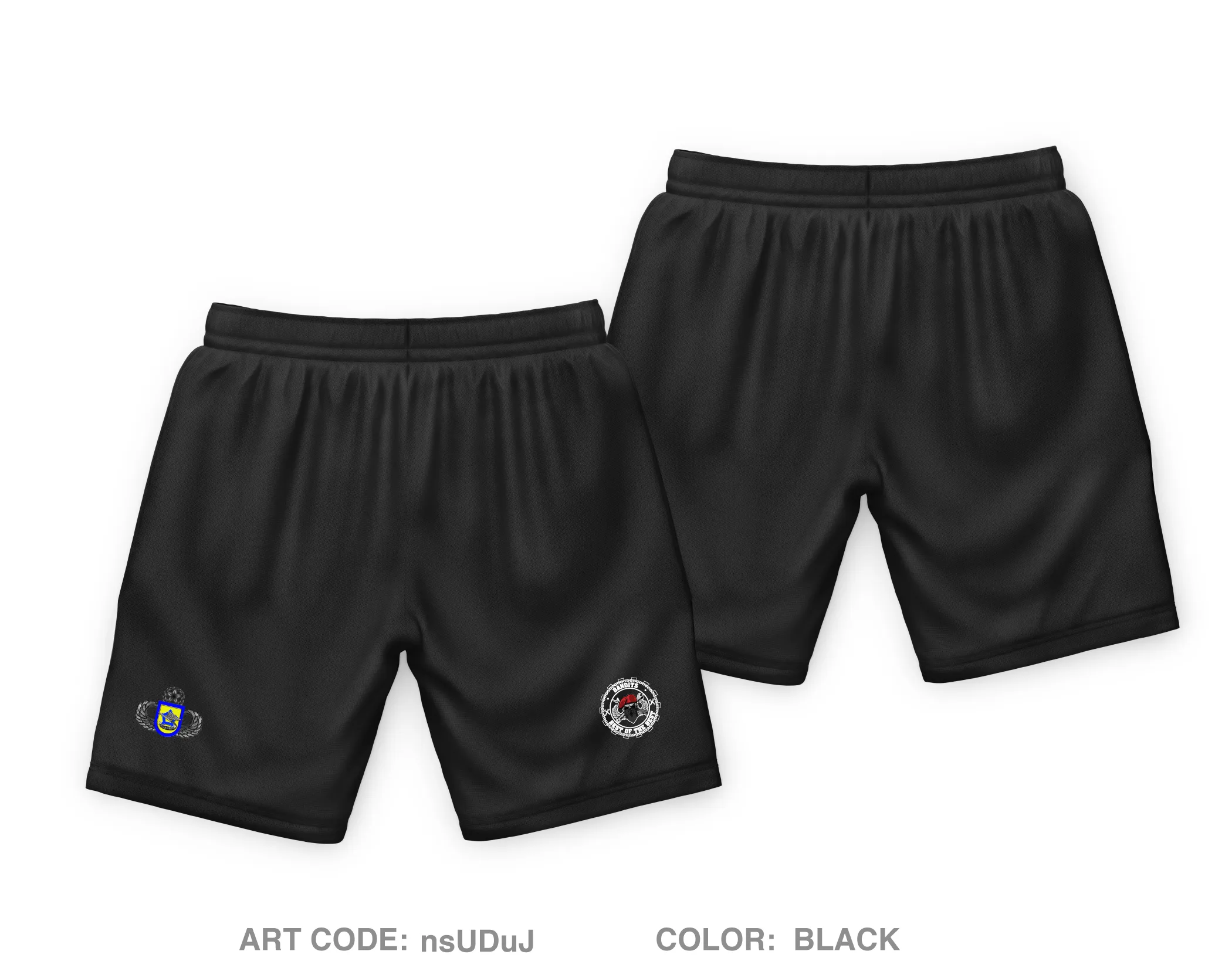 B Co, 173rd BSB (A), 173rd IBCT (A) Core Men's 7" Performance Shorts - nsUDuJ