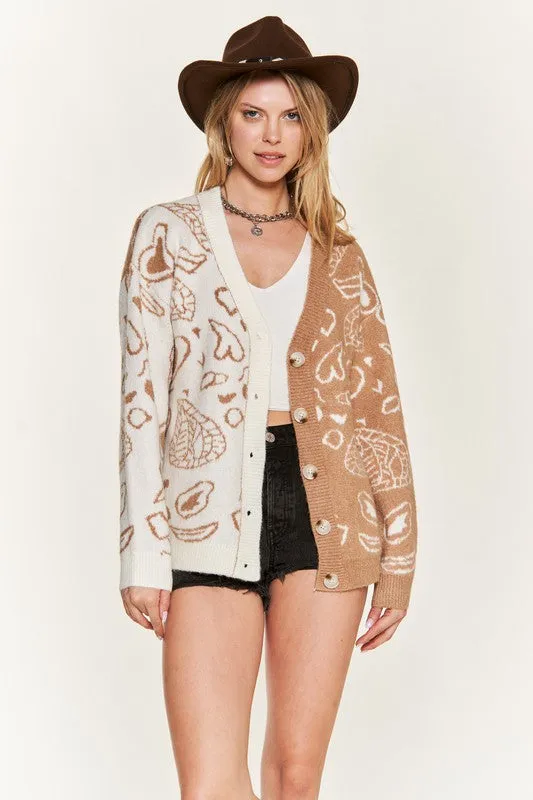 BELOVED CONTRAST CARDI