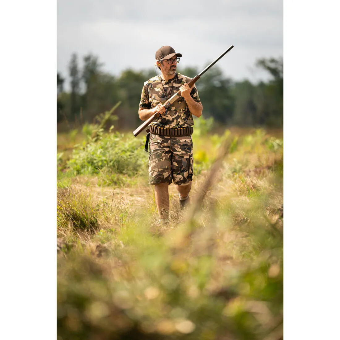 Bermuda shorts 500 - Woodland V1 brown LTD
