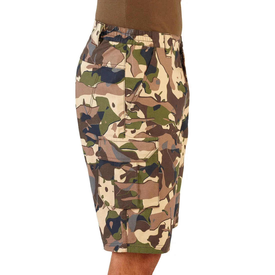 Bermuda shorts 500 - Woodland V1 brown LTD